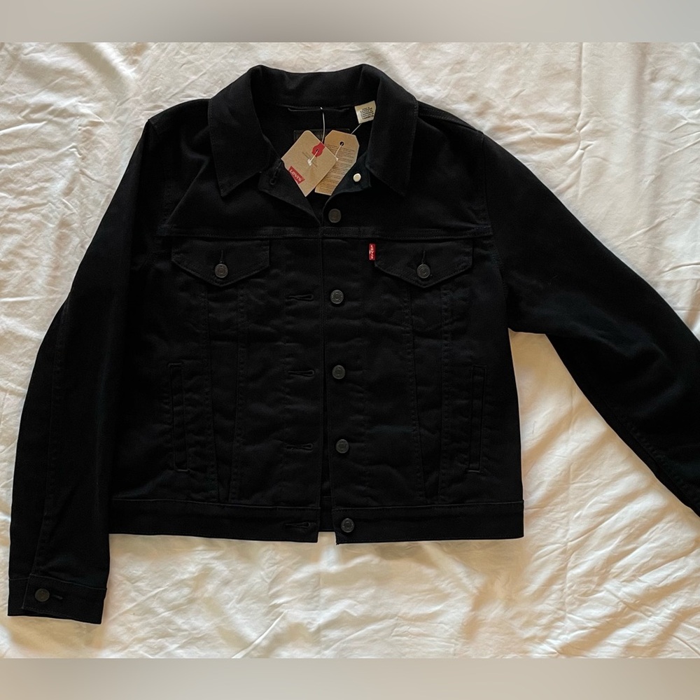 Levi's Original Trucker Jacket - Black - Picture 3 of 6